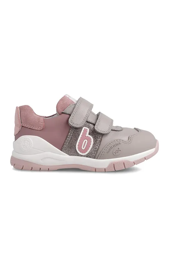 Детские кожаные кроссовки Biomecanics розовый