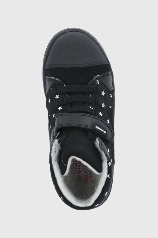 čierna Detské kožené topánky Garvalin