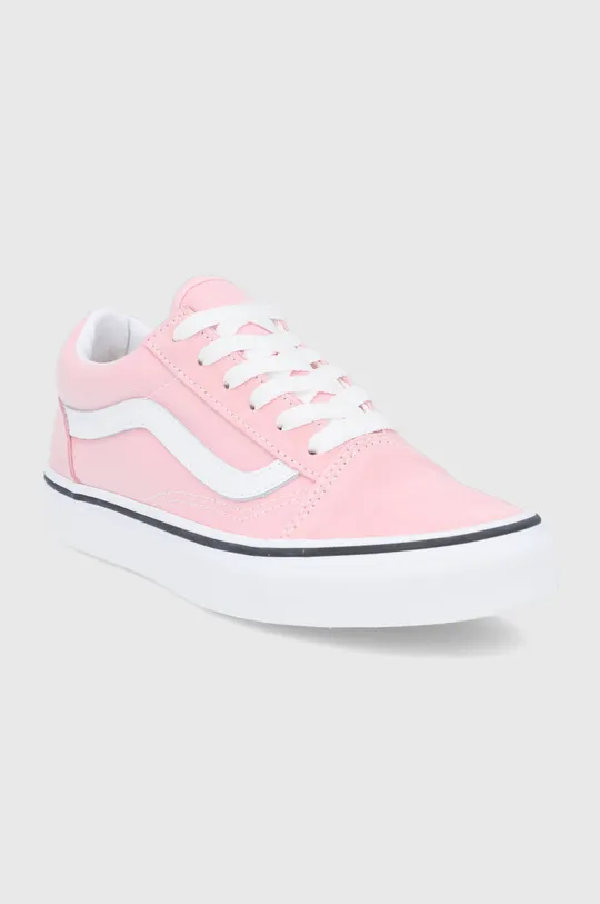 Παιδικά πάνινα παπούτσια Vans ροζ