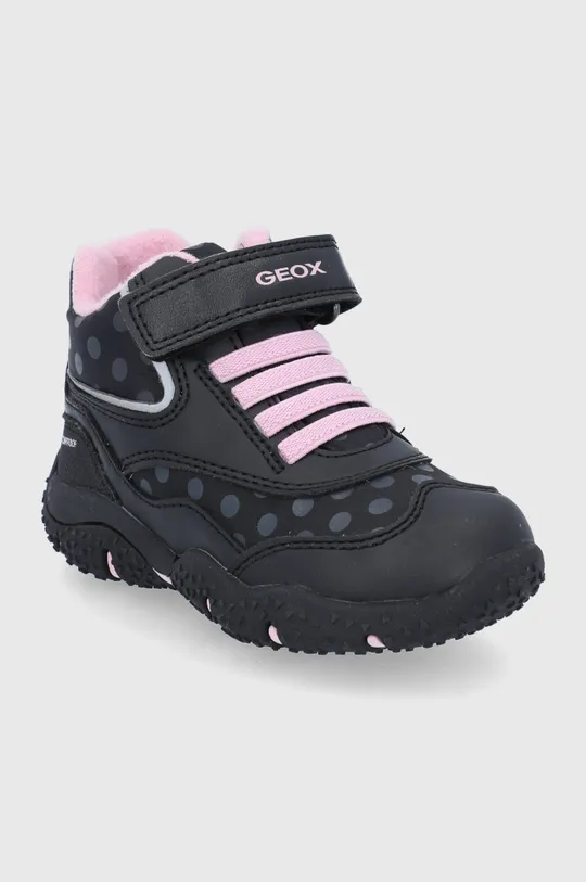 Παιδικά παπούτσια Geox μαύρο