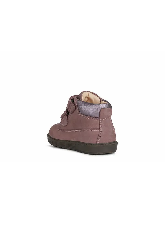 фіолетовий Дитячі шкіряні туфлі Geox