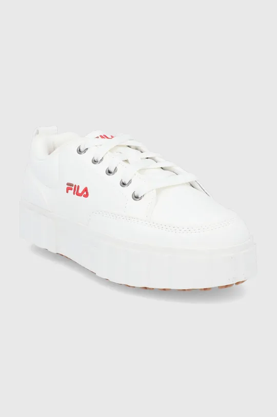 Παιδικά παπούτσια Fila Sandblast λευκό