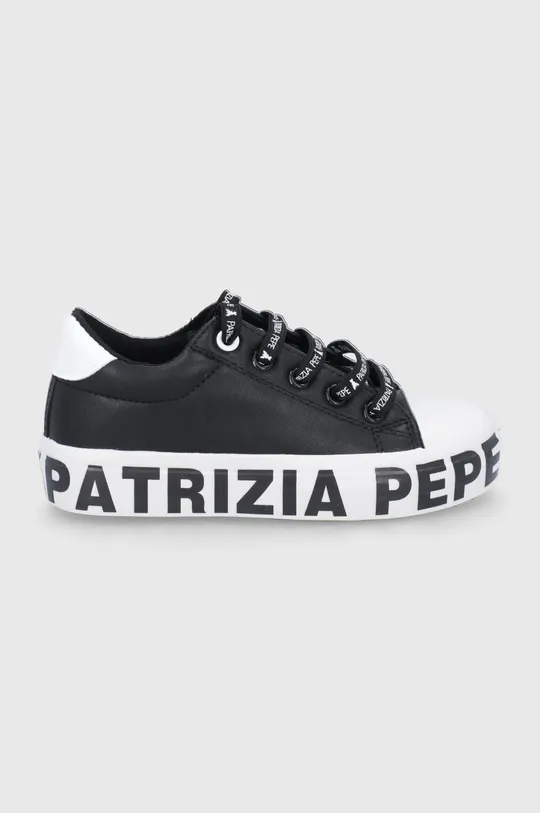 fekete Patrizia Pepe gyerek sportcipő Lány