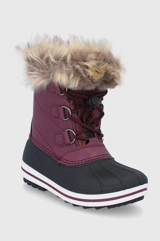 Παιδικές μπότες χιονιού CMP KIDS ANTHILIAN SNOW BOOT WP μωβ