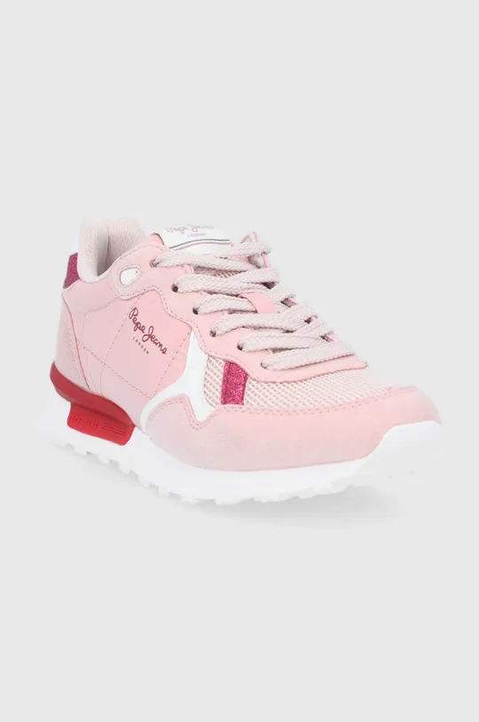 Παπούτσια Pepe Jeans ροζ