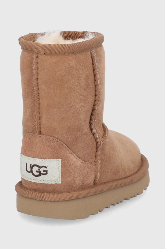 Детские замшевые сапоги UGG  Голенище: Замша Внутренняя часть: Текстильный материал, Шерсть Подошва: Синтетический материал