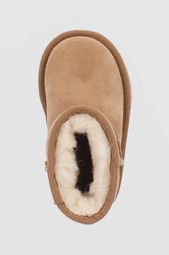 коричневый Детские замшевые сапоги UGG