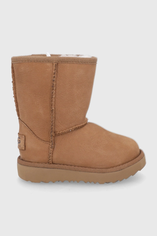 коричневый Детские замшевые сапоги UGG Для девочек