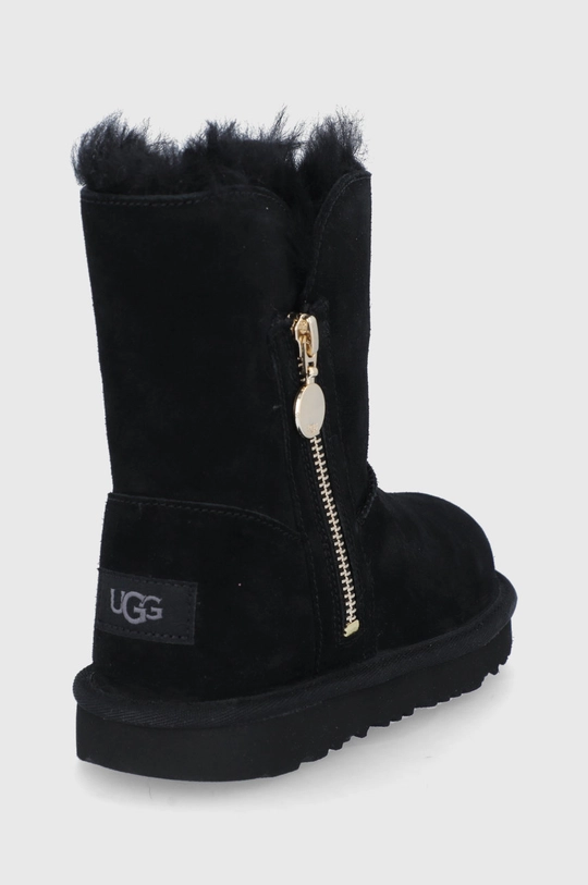 Дитячі замшеві чоботи UGG Bailey Zip Short  Халяви: Замша Внутрішня частина: Текстильний матеріал, Вовна Підошва: Синтетичний матеріал