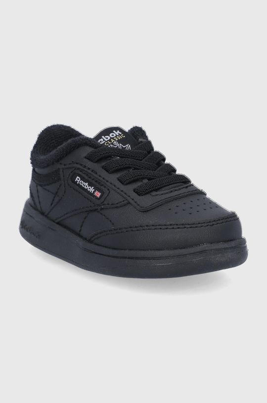 Dětské kožené boty Reebok Classic Club C černá