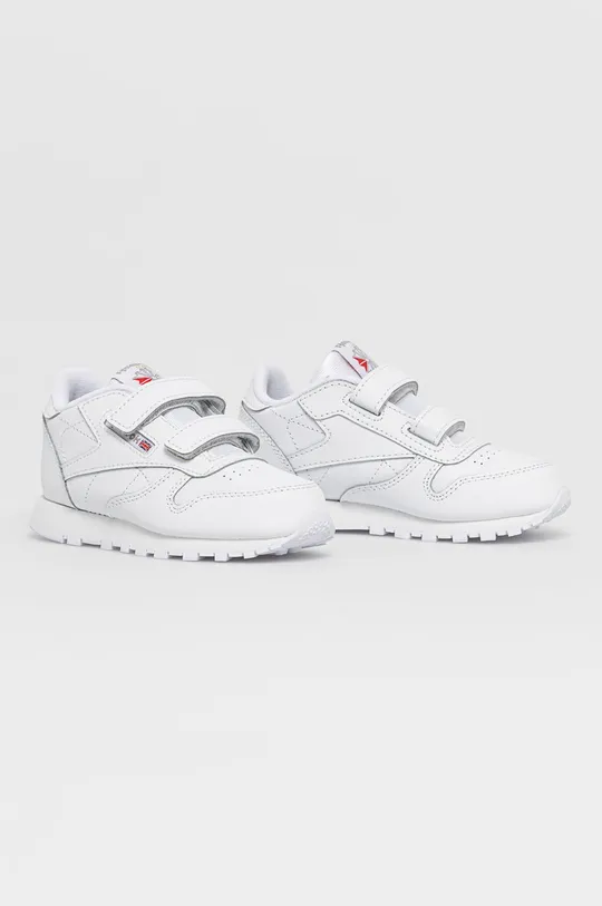 Otroški čevlji Reebok Classic Cl Lthr bela