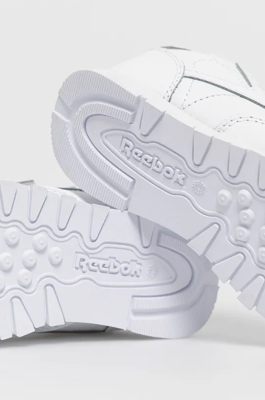 biały Reebok Classic Buty dziecięce GZ5260 CLASSIC LEATHER