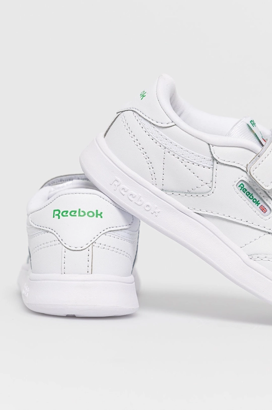 biały Reebok Classic Buty dziecięce GZ5272 CLUB C