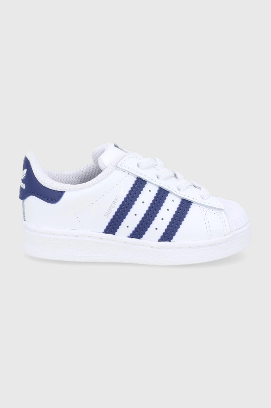 fehér adidas Originals gyerek bőrcipő Superstar GZ2881 Gyerek