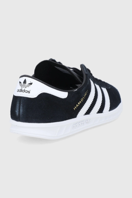 Детские замшевые кроссовки adidas Originals Hamburg H06605  Голенище: Замша Внутренняя часть: Текстильный материал Подошва: Синтетический материал