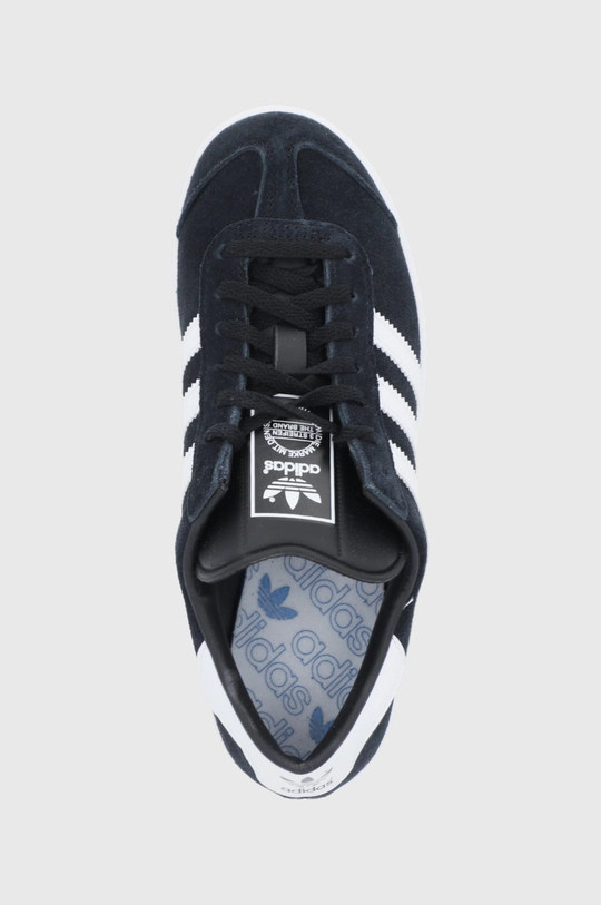 чёрный Детские замшевые кроссовки adidas Originals Hamburg H06605