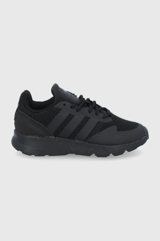 чёрный Детские ботинки adidas Originals ZX 1K C Q46276 Детский