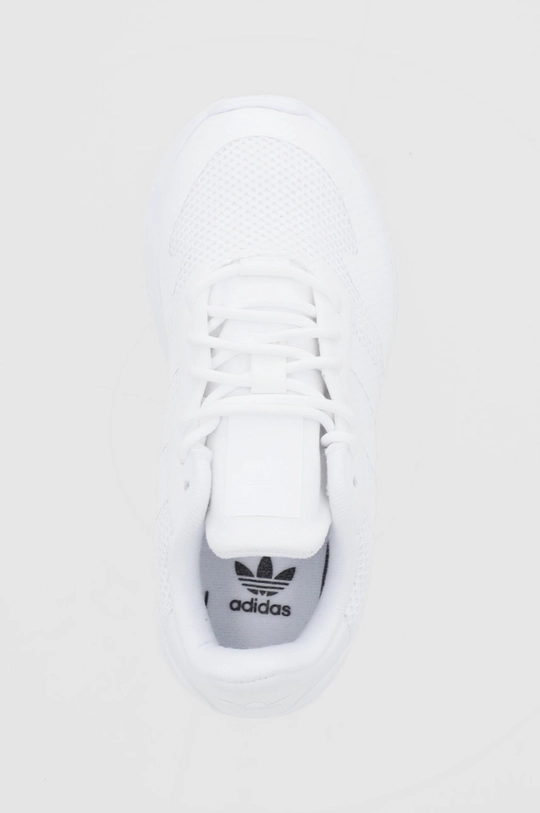 biały adidas Originals Buty dziecięce ZX 1K C Q46278