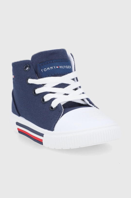 Tommy Hilfiger Trampki dziecięce granatowy