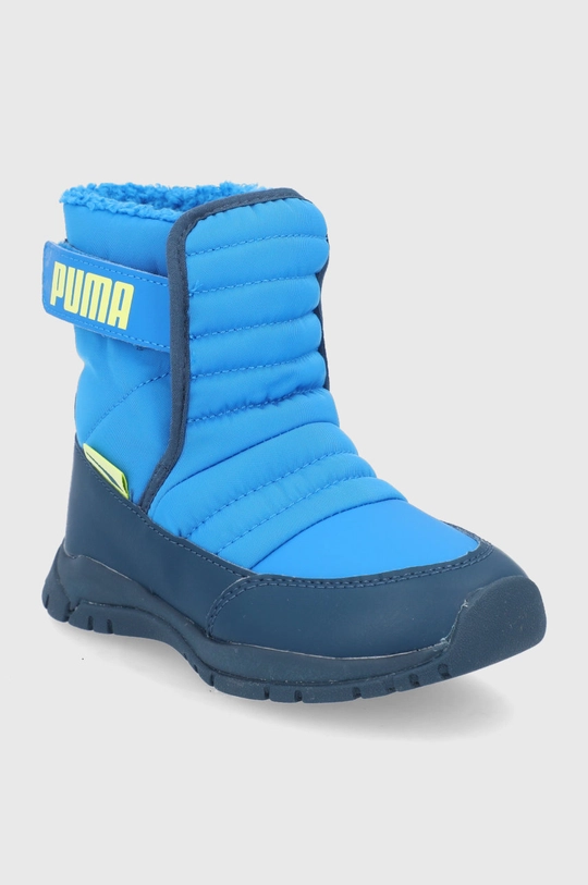 Detské zimné topánky Puma Puma Nieve Boot WTR AC PS modrá