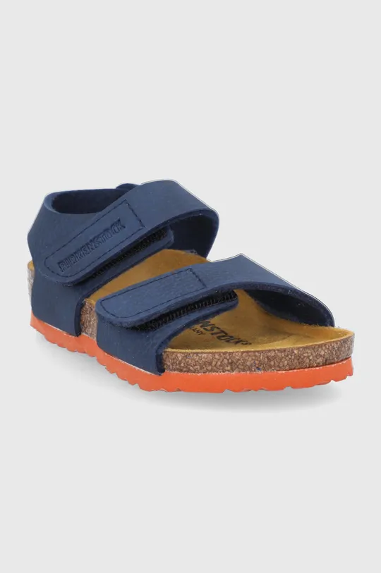 Detské kožené sandále Birkenstock Palu tmavomodrá
