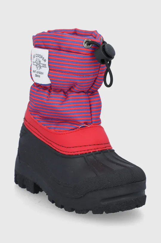 Παιδικές μπότες χιονιού Lee Cooper κόκκινο