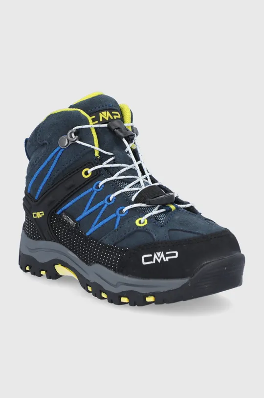 Otroški čevlji CMP Kids Rigel Mid Trekking Shoe Wp mornarsko modra