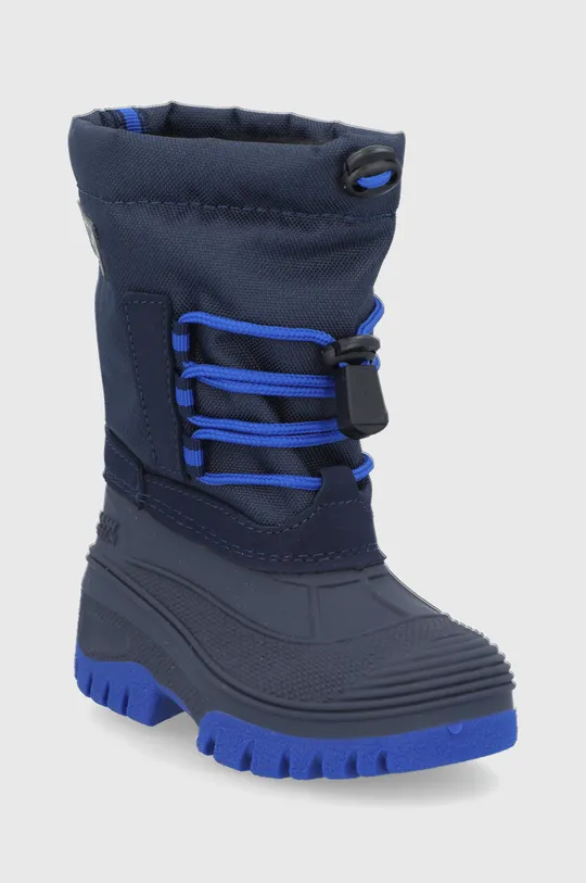 Зимняя обувь CMP KIDS AHTO WP SNOW BOOTS тёмно-синий