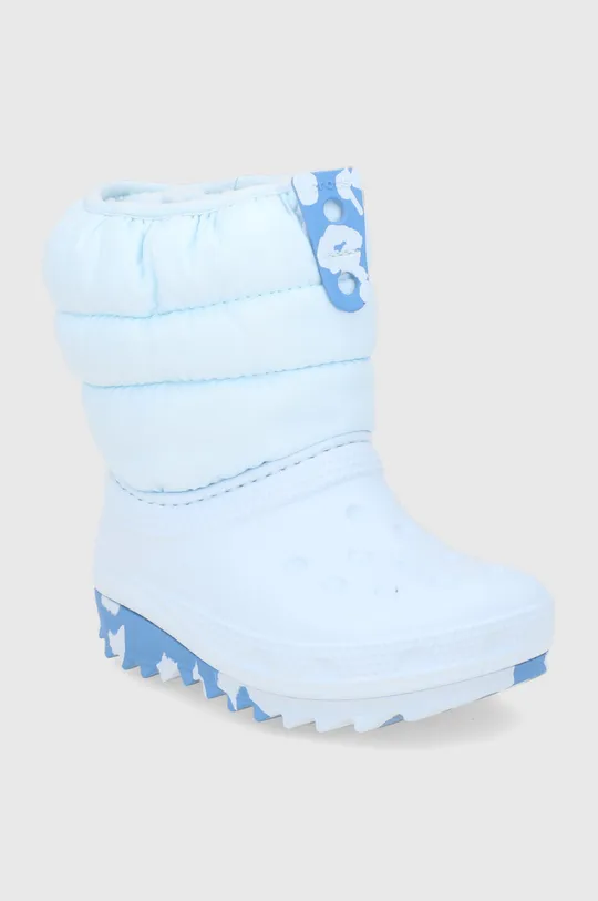Παιδικές μπότες χιονιού Crocs μπλε