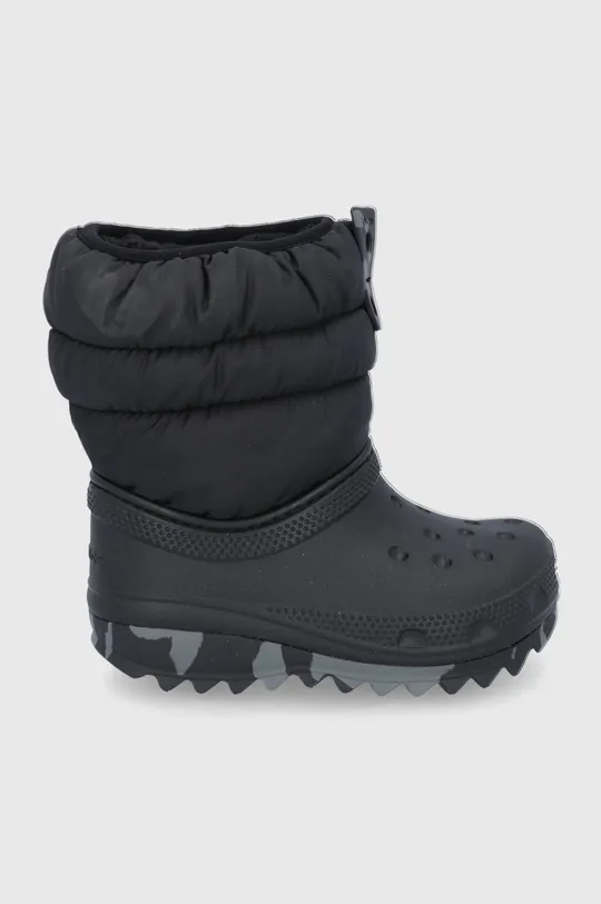 μαύρο Παιδικές μπότες χιονιού Crocs Παιδικά