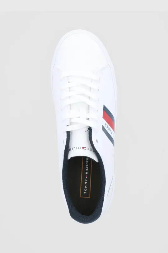 белый Кожаные ботинки Tommy Hilfiger