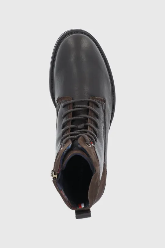 коричневий Шкіряні черевики Tommy Hilfiger