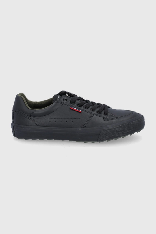 czarny Tommy Hilfiger Buty skórzane Męski