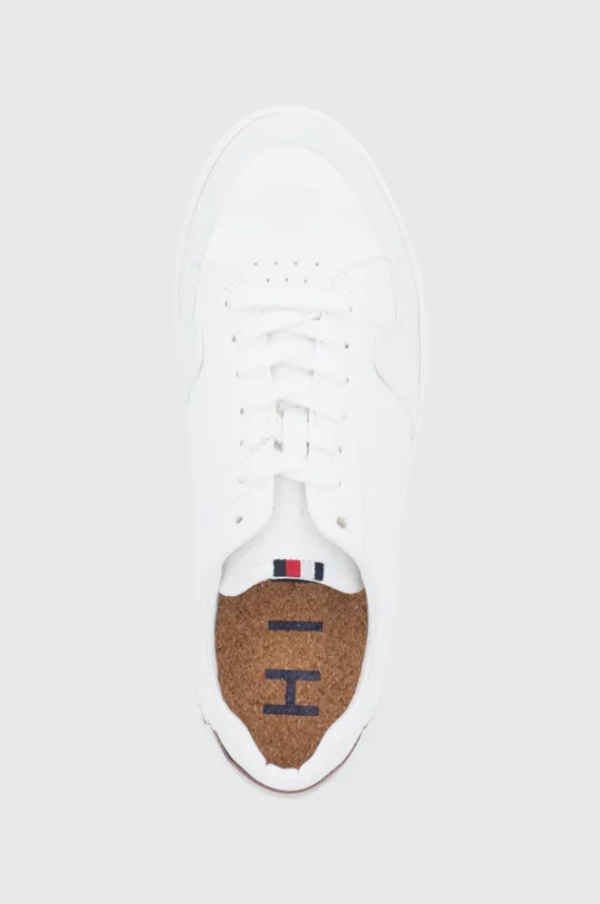 biały Tommy Hilfiger Buty skórzane FM0FM03830