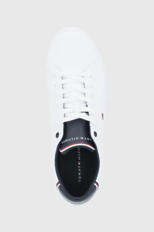 белый Кожаные ботинки Tommy Hilfiger