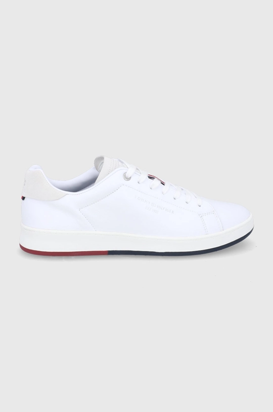 biały Tommy Hilfiger Buty skórzane FM0FM03726 Męski