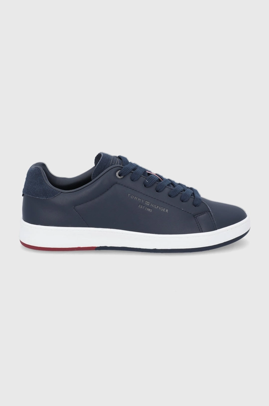 granatowy Tommy Hilfiger Buty skórzane FM0FM03726 Męski