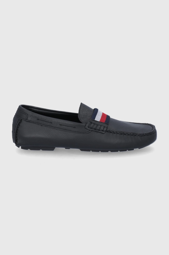 чёрный Кожаные мокасины Tommy Hilfiger Мужской