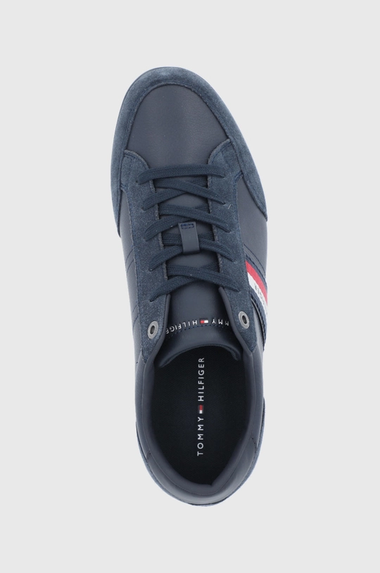 granatowy Tommy Hilfiger Buty skórzane FM0FM03741