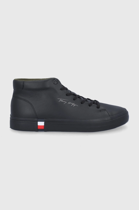 czarny Tommy Hilfiger Buty skórzane Męski