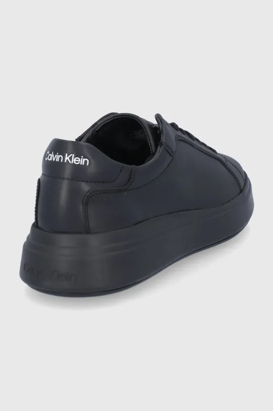 Kožená obuv Calvin Klein  Zvršok: Prírodná koža Vnútro: Textil, Prírodná koža Podrážka: Syntetická látka