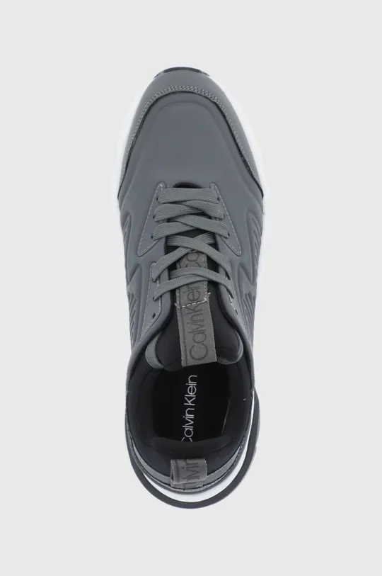 γκρί Δερμάτινα παπούτσια Calvin Klein