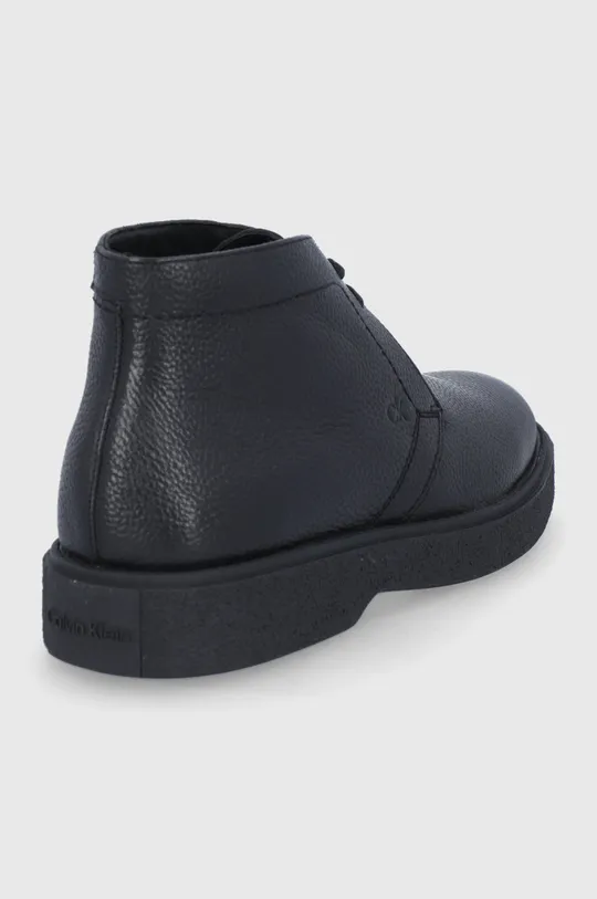 Kožené topánky Calvin Klein  Zvršok: Prírodná koža Vnútro: Textil, Prírodná koža Podrážka: Syntetická látka