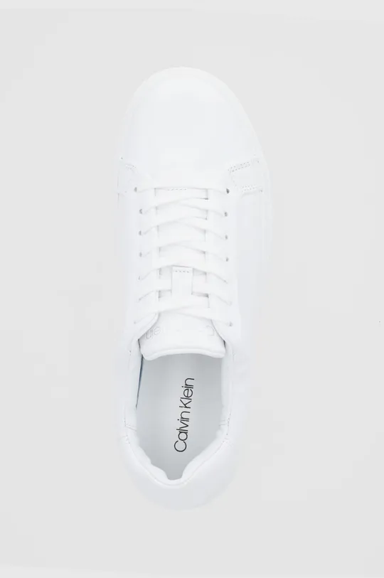 fehér Calvin Klein bőr cipő