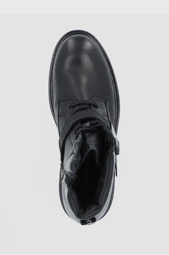 crna Kožne cipele Calvin Klein Jeans