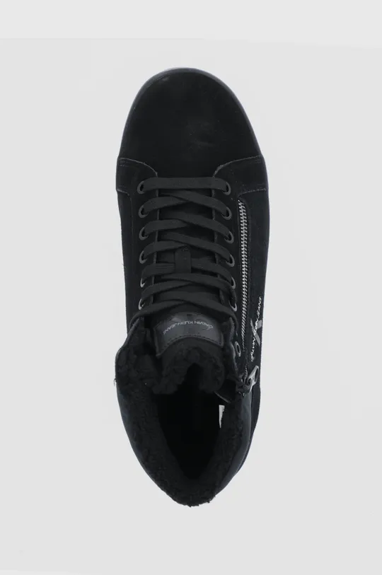 čierna Semišové topánky Calvin Klein Jeans