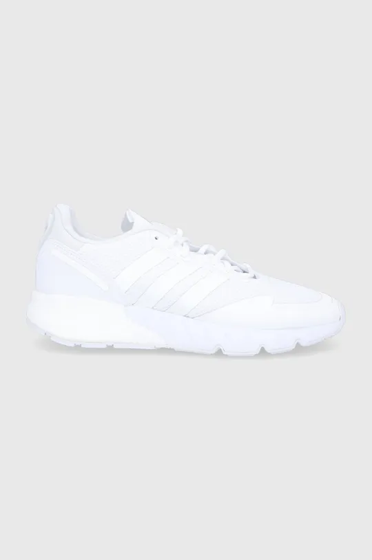 white adidas Originals shoes ZX 1K BOOST Men’s