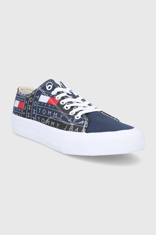 Tommy Jeans Tenisówki EM0EM007160GZ granatowy