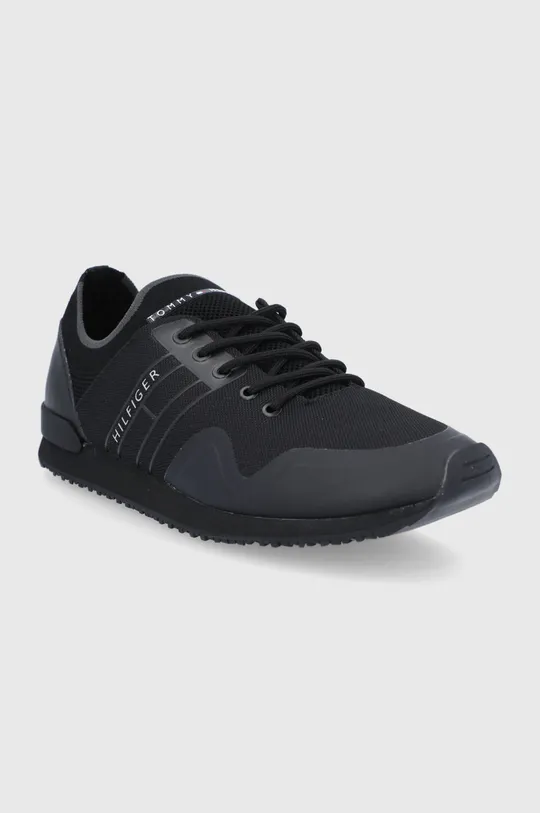Παπούτσια Tommy Hilfiger μαύρο