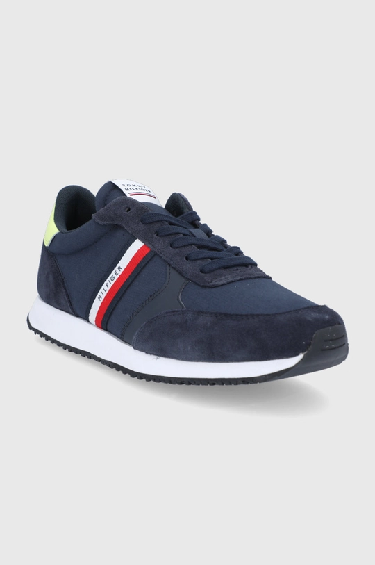 Topánky Tommy Hilfiger tmavomodrá